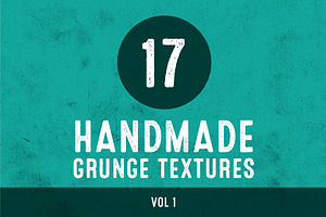 Handmade Grunge Textures - Vol 1