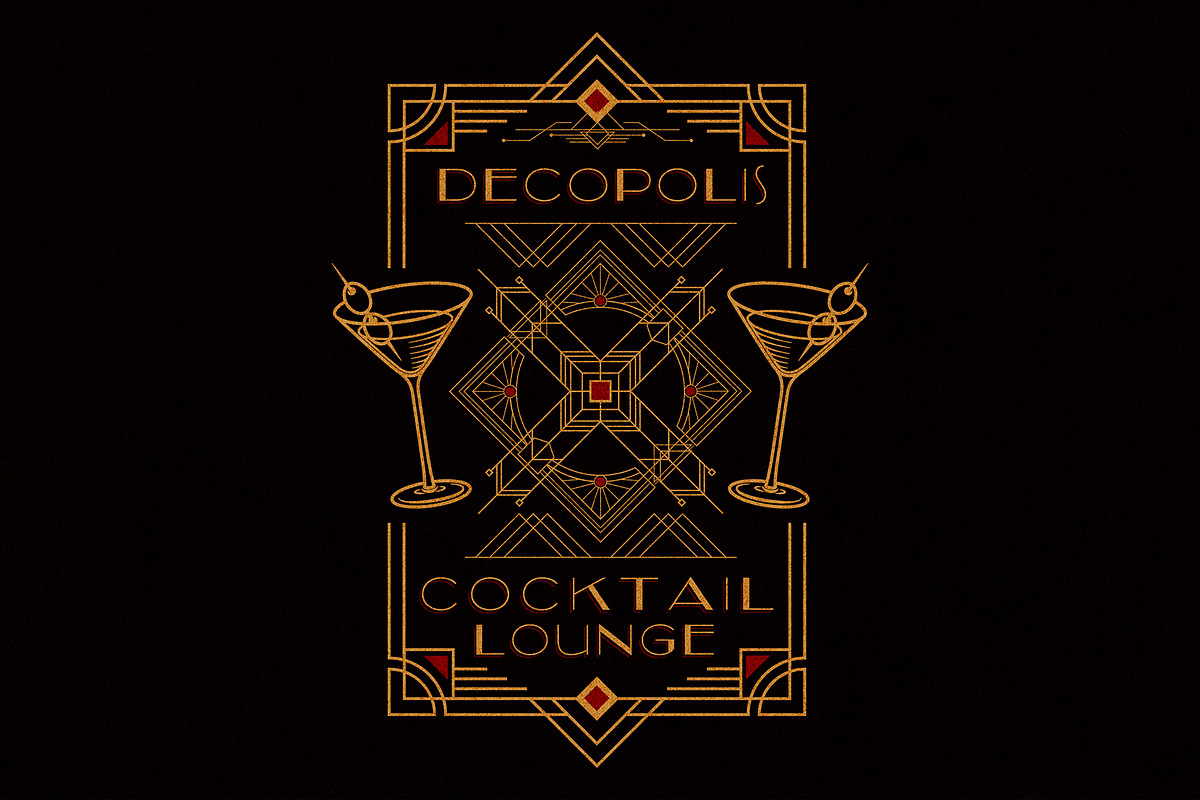 Gatsby Nights - Art Deco Typeface, a Sans Serif Font by HipFonts (Photo 5 of 9)