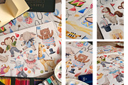Watercolor Circus Animals Clipart, an Animal Illustration by the_myro (Thumbnail 2 of 16)