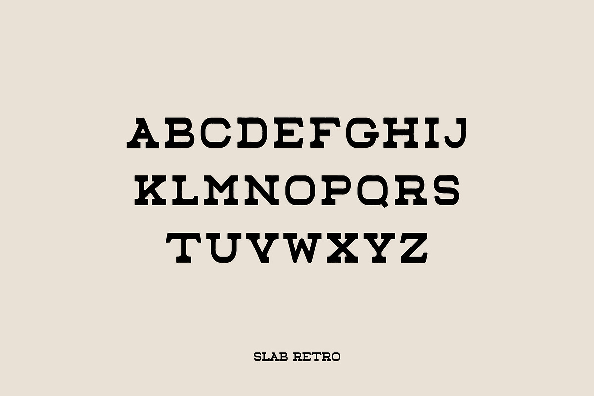 Cowboy Wildwest Slab Serif Font, a Slab Serif Font by UICreative (Photo 7 of 10)