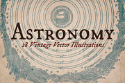 Vintage Illustrations - Astronomy, an Illustration by Mr Vintage (Thumbnail 1 of 5)