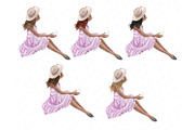 Picnic clipart, spring illustration, a Food Illustration by Collart Studio (Thumbnail 2 of 8)