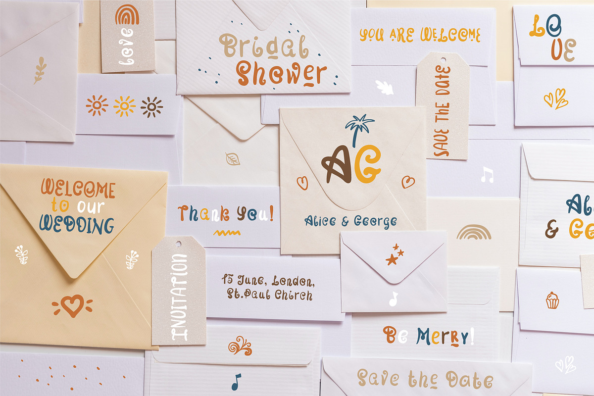 Coffee Break | Playful Font Family, a Serif Font by Anna Zakharchenko (Photo 6 of 18)