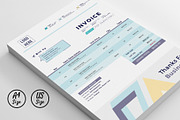 Invoice Template Excel Word Pages, a Stationery Template by Tbunny (Thumbnail 3 of 5)