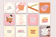 Lady Boss Inspiration Quotes, a Social Media Template by Kseniia_Design (Thumbnail 10 of 10)
