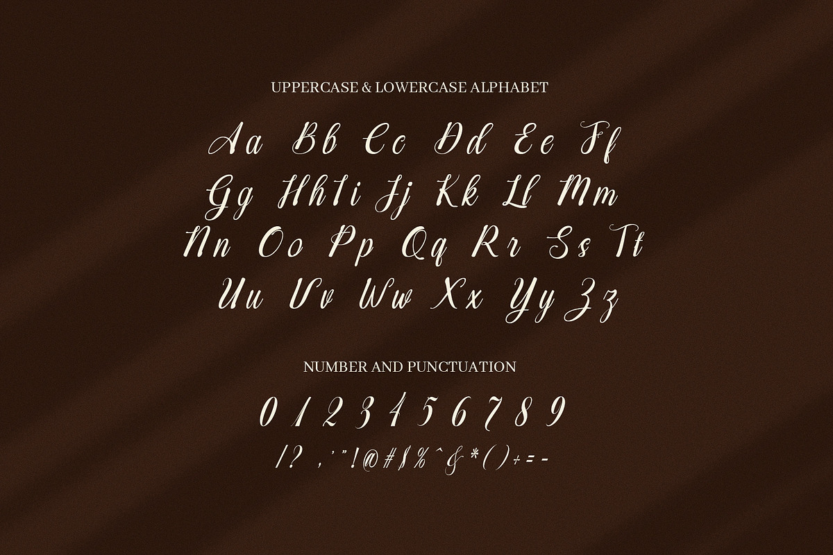Andyra Script Font, a Script Font by Elegant Font (Photo 8 of 8)