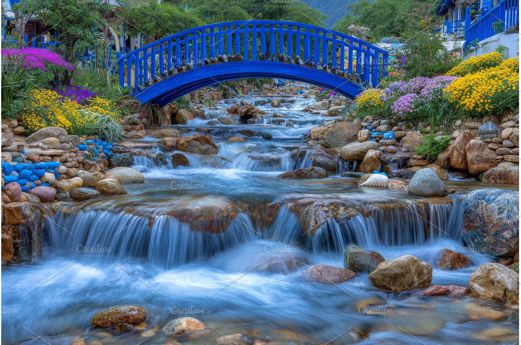 Tourism of waterfall nature in, a Nature Photo by ZinetroN