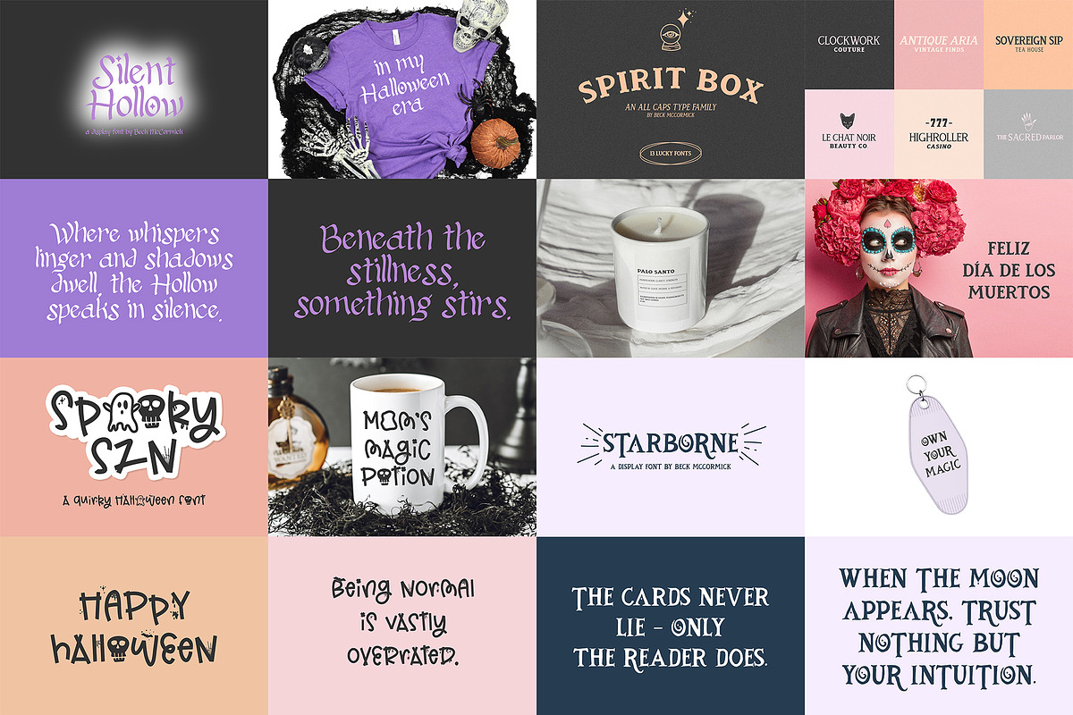 Halloween Font Bundle, a Handwritten Font by Beck McCormick (Photo 6 of 9)