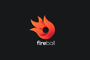 Fire/Flame Logo Template, a Branding & Logo Template by Snitovets (Thumbnail 2 of 2)