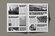 Modern Black and White Newspaper, a Stationery Template by MightyDesign (Thumbnail 3 of 8)