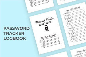 Password Notebook KDP Interior