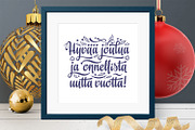 Finnish Christmas svg Finland Hyvaa, an Object Graphic by Zoya Miller (Thumbnail 1 of 9)