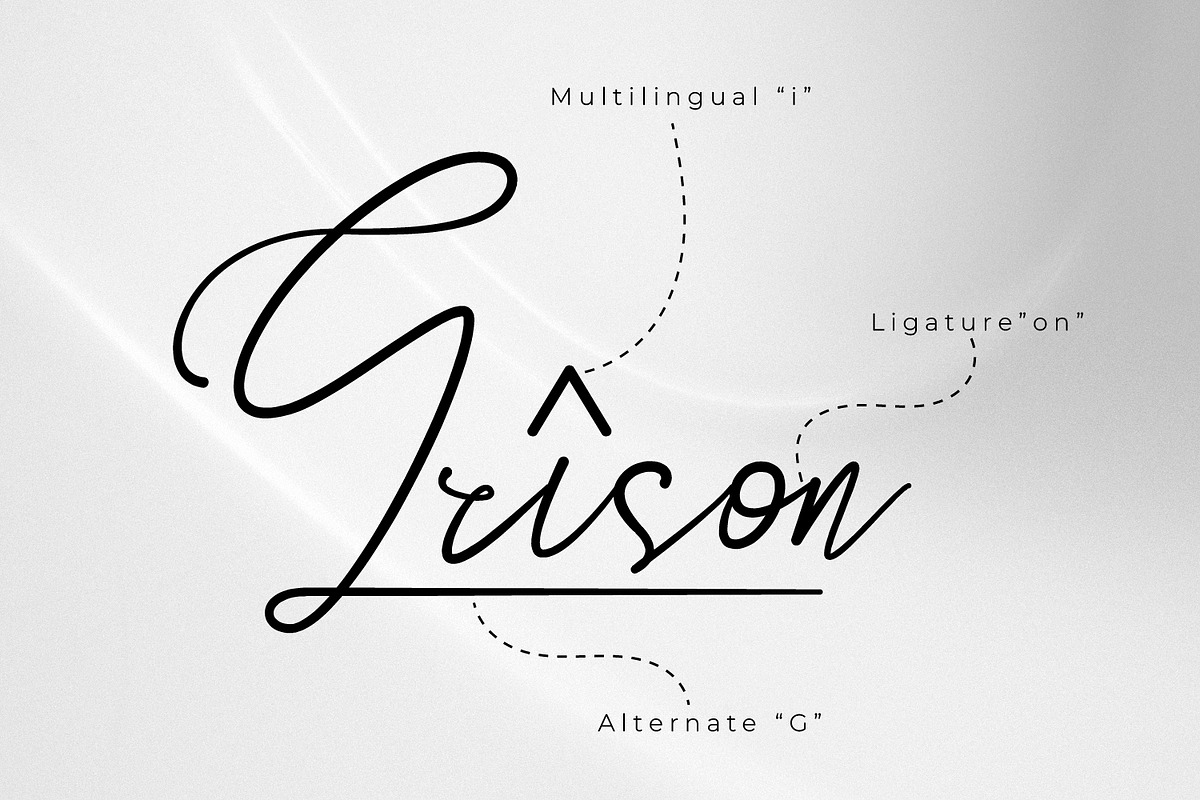 Fost Regard - Signature Script Font, a Script Font by Rishsketch (Photo 4 of 13)