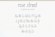 Rose Street - Dotted Font, a Handwritten Font by Mneme (Thumbnail 5 of 8)