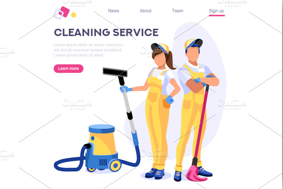 Profession Service Supply Work, a Person Illustration by Aurielaki Stock Images