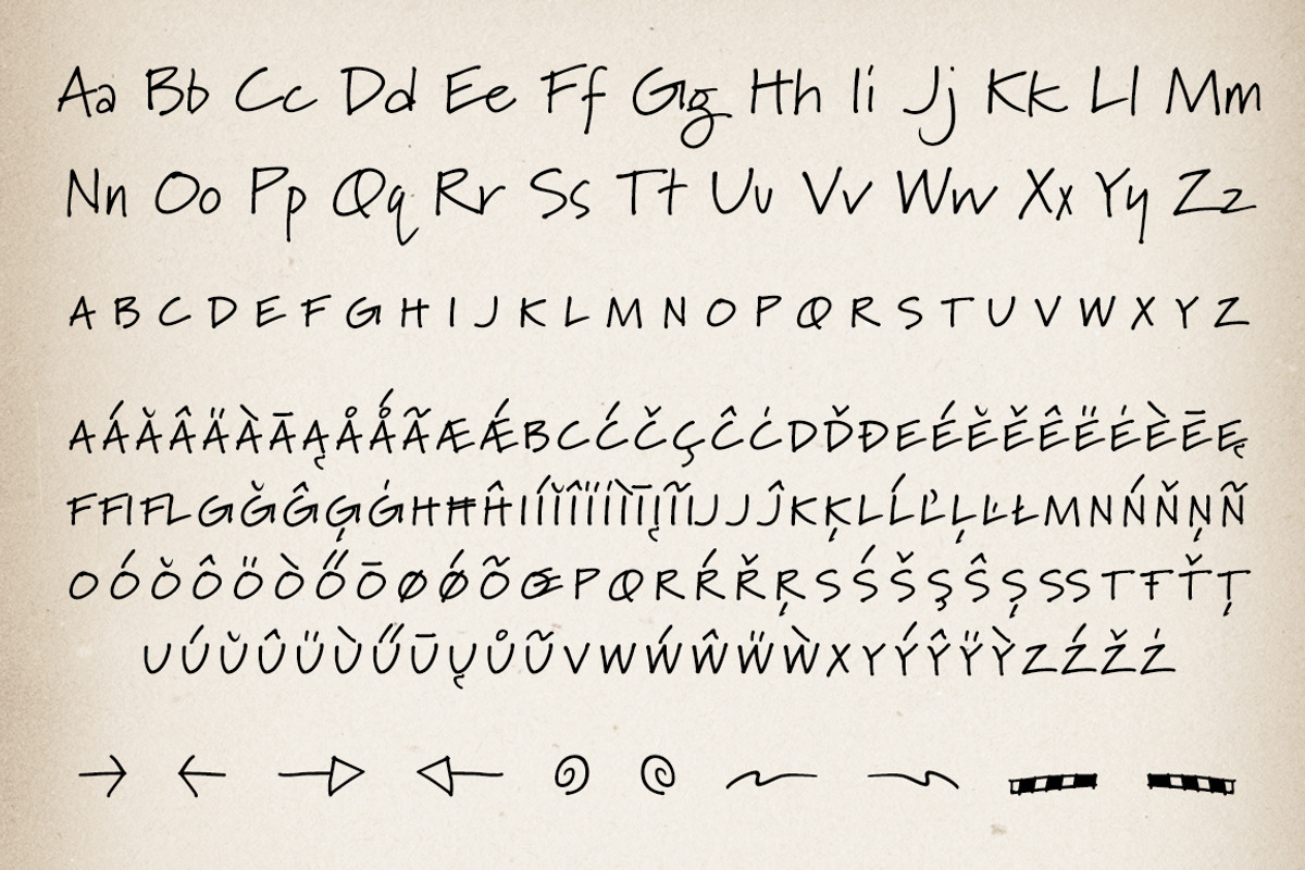 Marydale Regular, a Script Font by Three Islands Press (Photo 4 of 5)