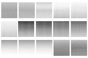 60 Halftone Photoshop Brushes