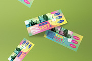 Yellow Gradient Ticket Music Fest, a Card Template by graphicook (Thumbnail 2 of 2)
