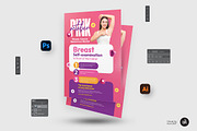 Breast Cancer Awareness Flyer, a Flyer Template by Aam360 (Thumbnail 2 of 3)