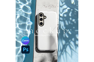 Phone Case Mockup, Galaxy S24 Mockup, an Android Mockup by EmpaviMockups