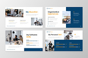 Personal Resume Google Slide, a Presentation Template by MtvtdArt (Thumbnail 2 of 6)