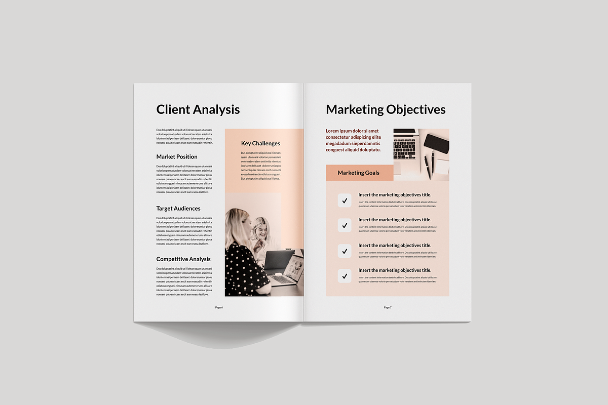 Marketing Proposal, a Brochure Template by Leaflove (Photo 4 of 10)