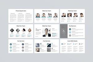 Modern Keynote Presentation Template