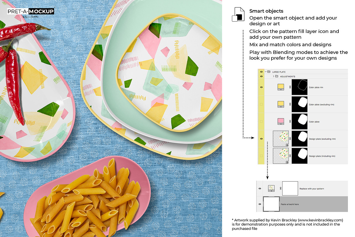 Ceramic Plates, Bowls Mockup, a Household Mockup by Pret-a-Mockup (Photo 7 of 10)