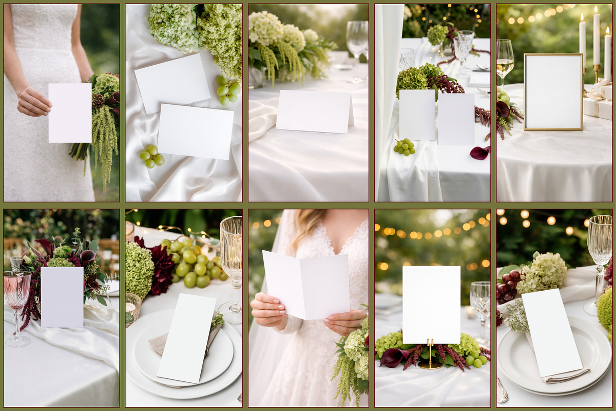 Chartreuse Stationery Mockup Bundle, an Advertising Mockup by Serenefeeling (Photo 14 of 17)