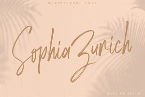 Rose Brown - Brush Script