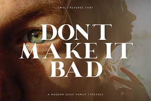 Sweet Revenge 8 Family Font