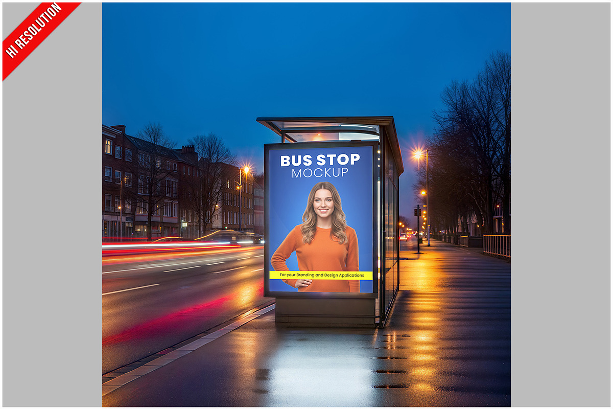 Transit Advertising Mockup, an Advertising Mockup by Bruno's Shop (Photo 1 of 3)
