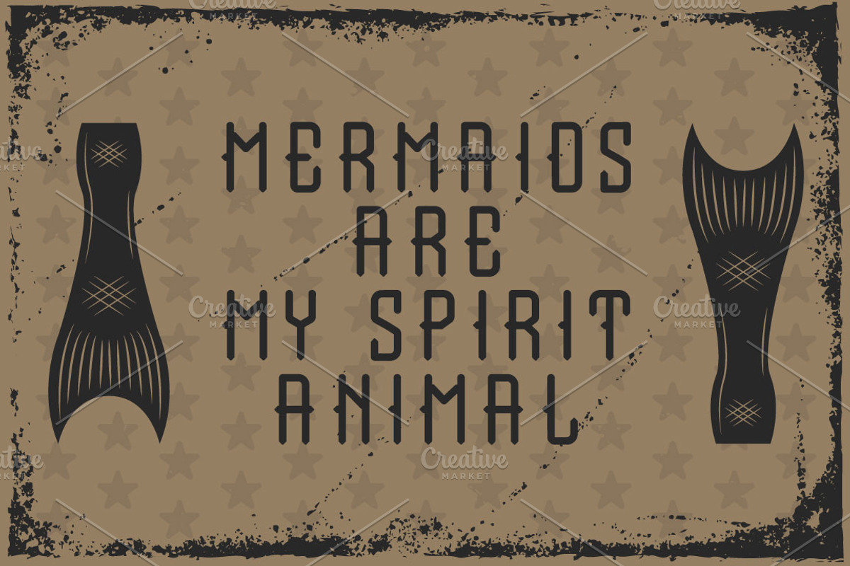 Handcrafted font "Tail" preview 3