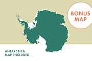 World Vector Map, a Graphic by Ben Buysse (Thumbnail 5 of 5)