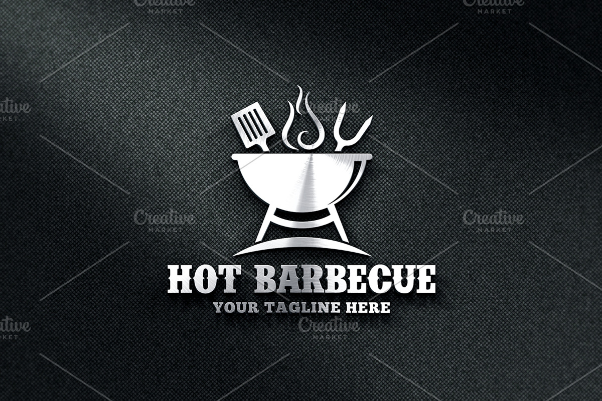 Hot Barbecue Logo, a Branding & Logo Template by Martin-Jamez (Photo 2 of 3)