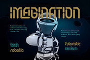Vetrix - Modern Techno Font, a Sans Serif Font by Brand Earth (Thumbnail 3 of 7)