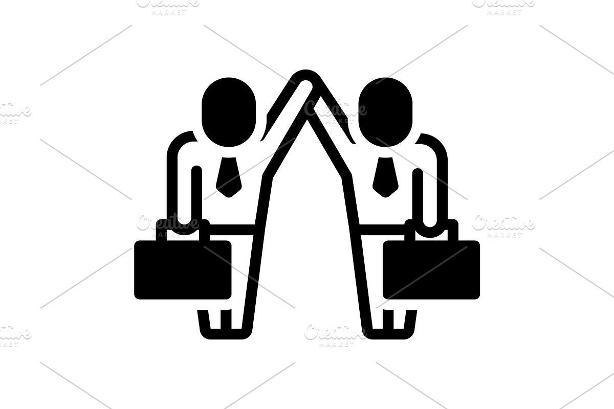 Partnerships assistance solid icon, a Solid Icon by Creative priyanka