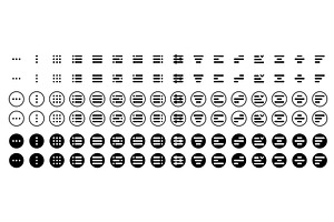 Minimal Set of Hamburger Menu, an Object Illustration by Things for designers