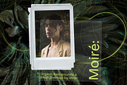 Moire: Backgrounds & Mesh Overlays, a Texture Graphic by Anastasiia VNSK (Thumbnail 1 of 20)