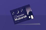 Ramadhan Mubarak Greeting Card, a Card Template by graphicook (Thumbnail 3 of 3)