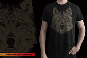 Grey Wolf - Vector illustration, an Animal Illustration by Artistic & Unique (Thumbnail 5 of 7)