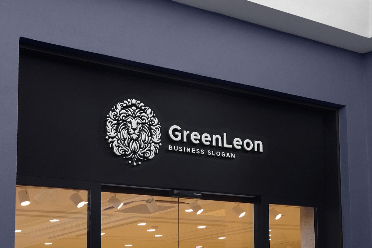 Green Leon Logo, a Branding & Logo Template by Design_Planet (Photo 1 of 5)
