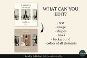 Fashion Editorial Insta Creator Kit, a Social Media Template by Clairee Design Studio (Thumbnail 4 of 7)