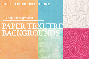 Paper Texture Backgrounds Collection