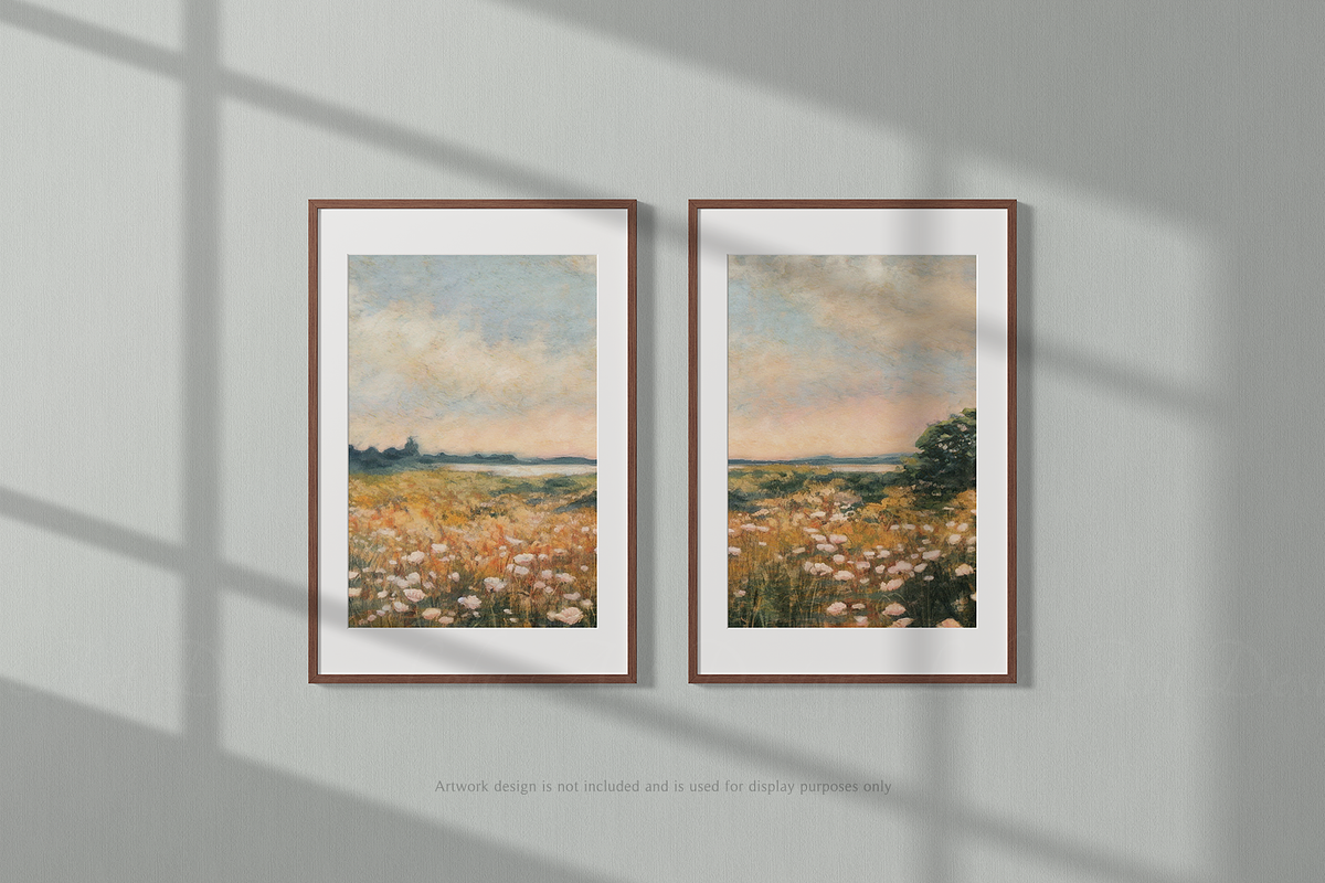 2x3 Portrait, 2 Frame Mockup, a Household Mockup by Lelu Art Design (Photo 4 of 11)