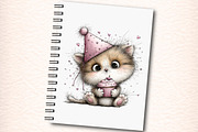 Funny Farm Animals Birthday Clipart, an Illustration by Digital Artistic99 (Thumbnail 6 of 11)