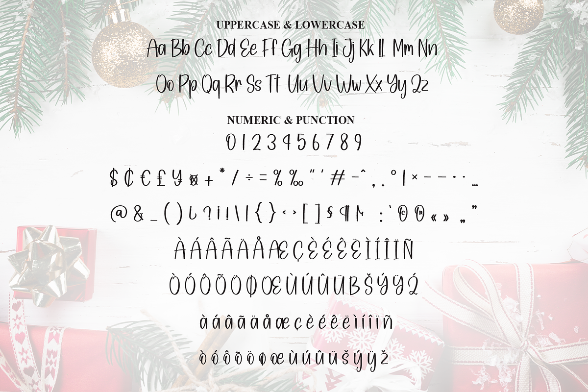 Merry Christmas | Script Font, a Script Font by Scratchones (Photo 7 of 8)