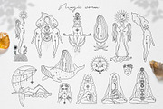 Magic woman & nature, a Person Illustration by Alisovna (Thumbnail 3 of 12)