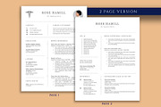 Professional RN Resume Template, a Resume Template by VictoriousVita (Thumbnail 3 of 8)