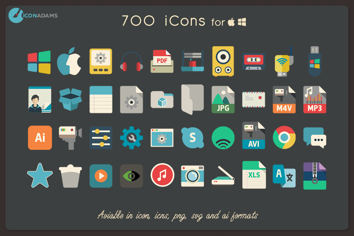 iConadams 700 icons, an Icon by iConadams (Photo 1 of 5)